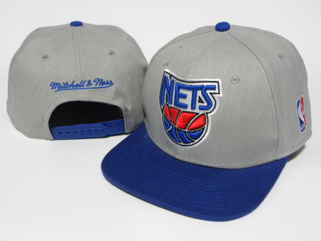 Brooklyn Nets Mitchell&Ness Snapback Hat DD 0008